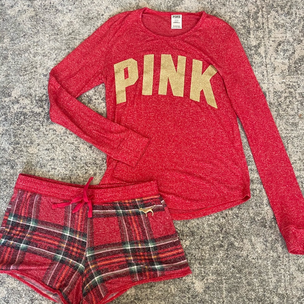 Plaid Pajama Set